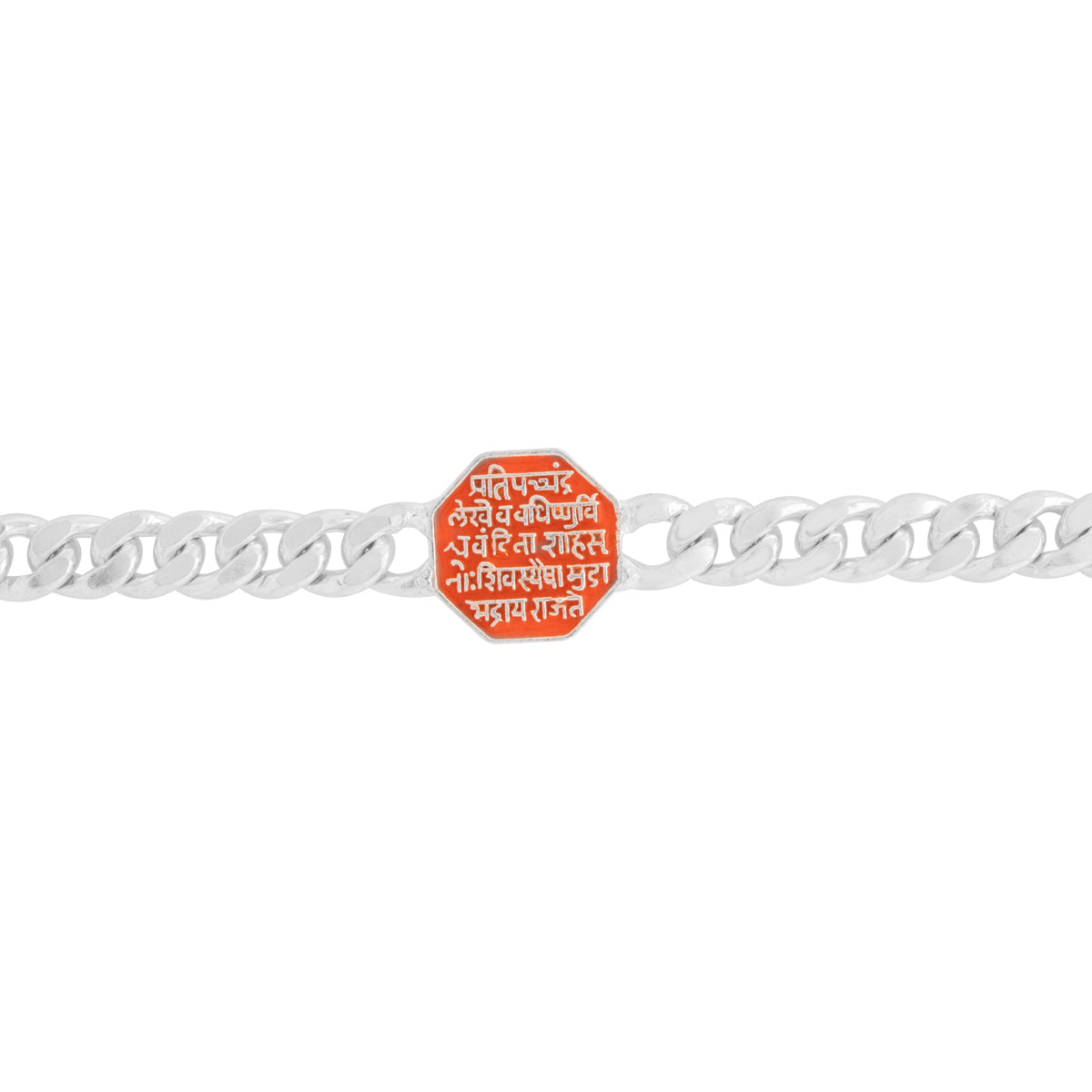 Bold Sauve Gleam Silver Men's Bracelet