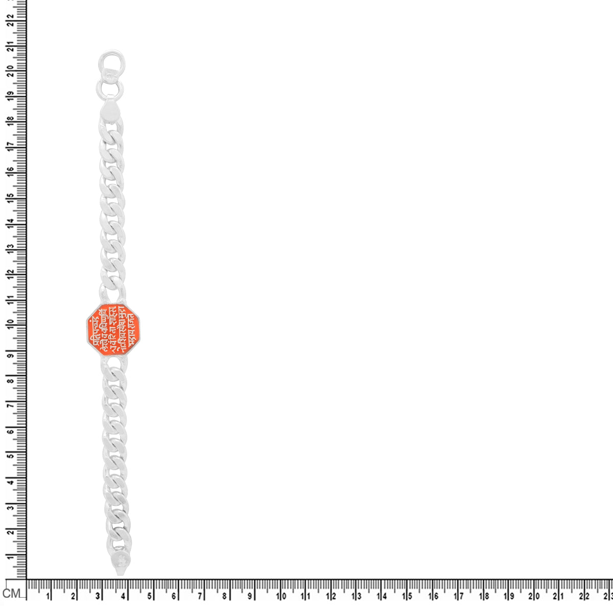 Bold Sauve Gleam Silver Men's Bracelet