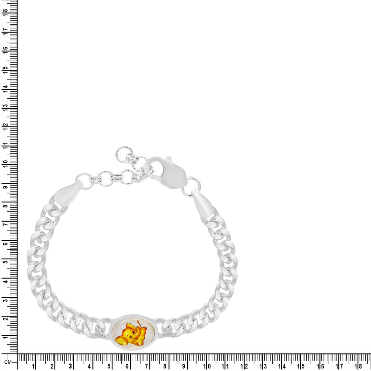 Baby Elephant Kids Silver Bracelet