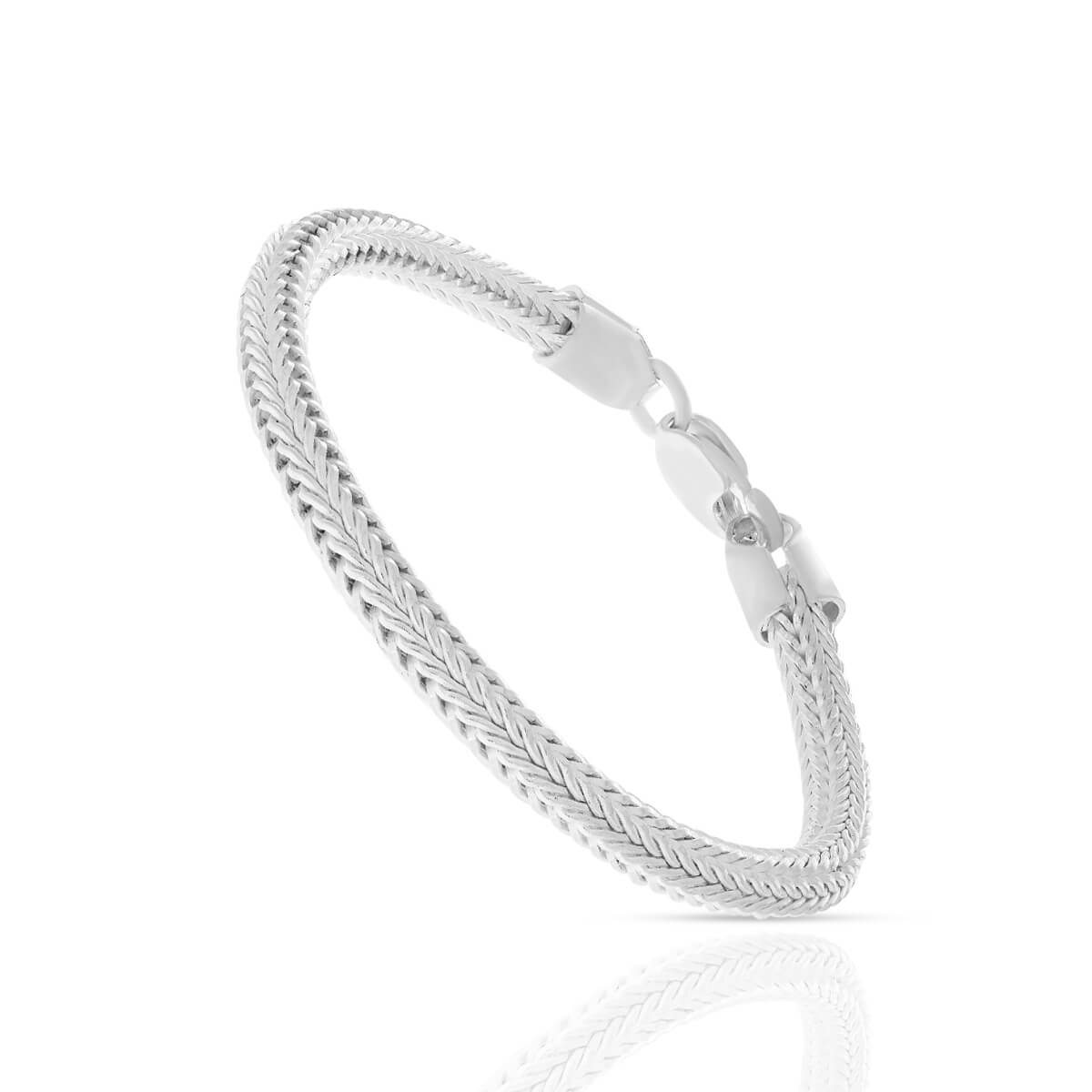 Minimalistic Graceful Silver Bracelet For Men