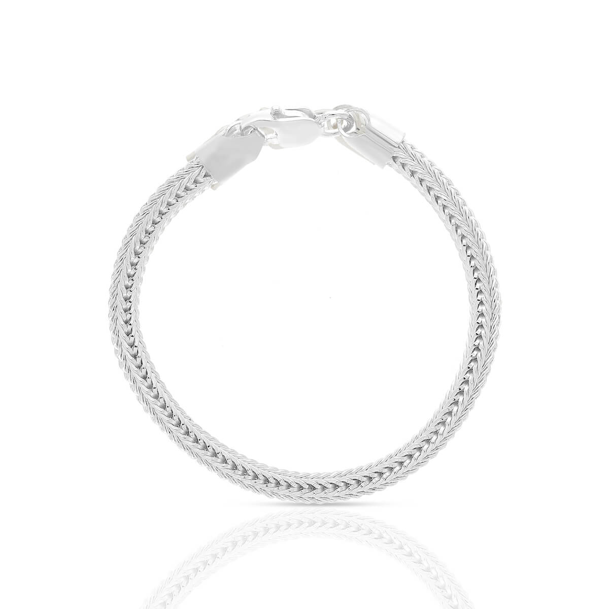 Minimalistic Graceful Silver Bracelet For Men