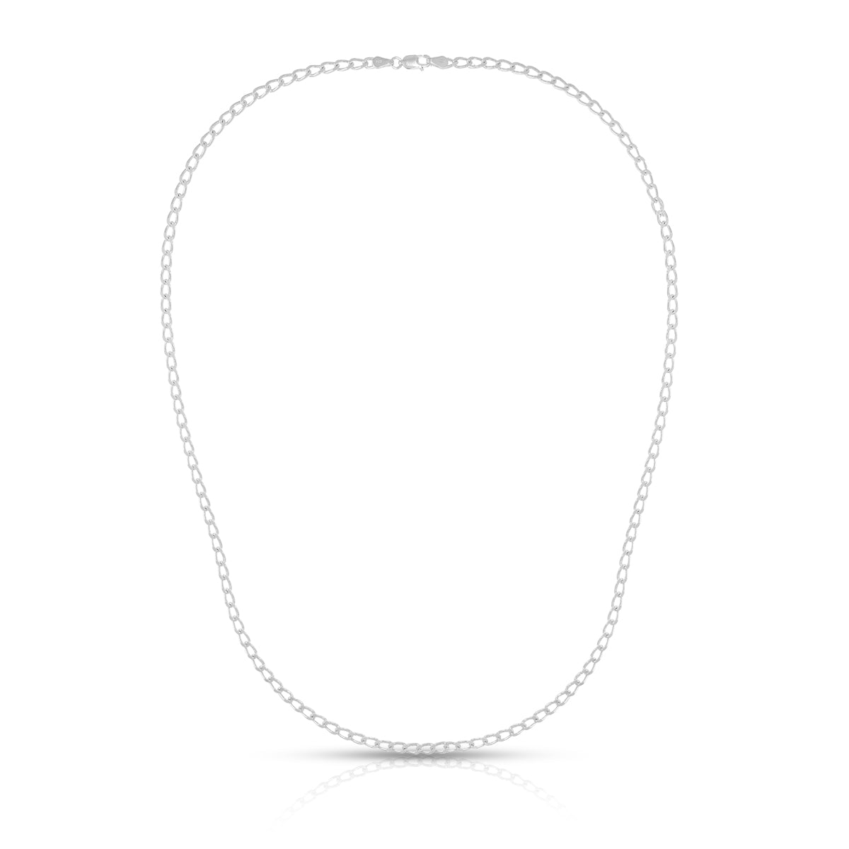 Valour Shinny 925 Silver Chain for Men