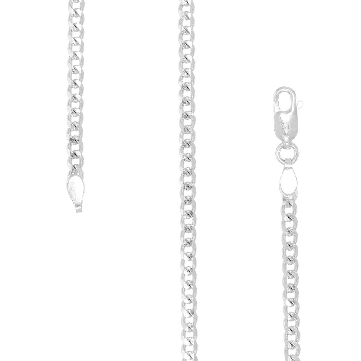 Robust Gleam 925 Silver Chain for Men
