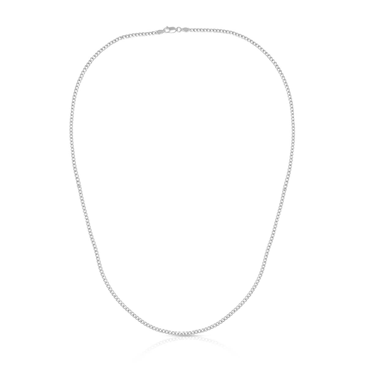 Robust Gleam 925 Silver Chain for Men