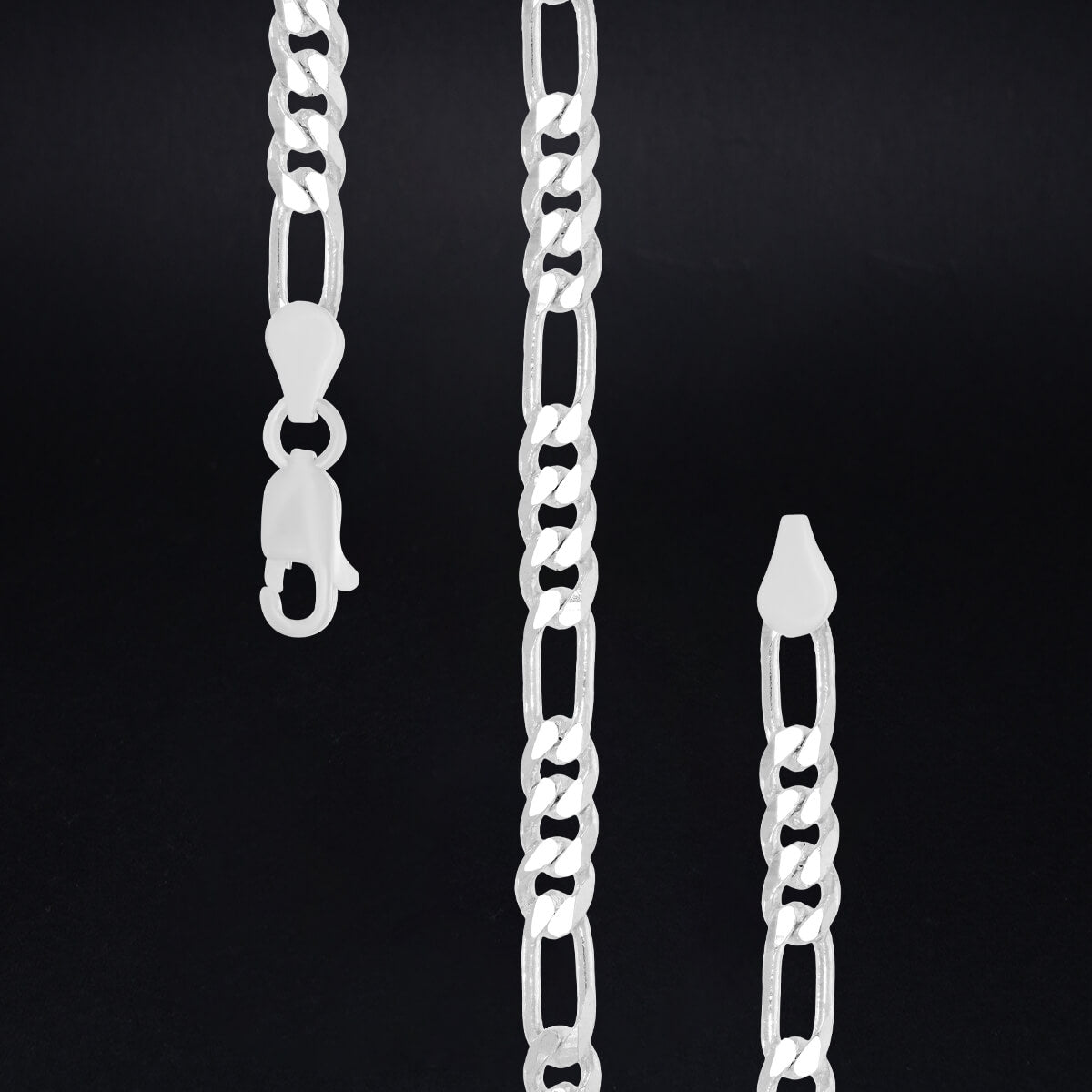 Cuban Silver Mens Chain