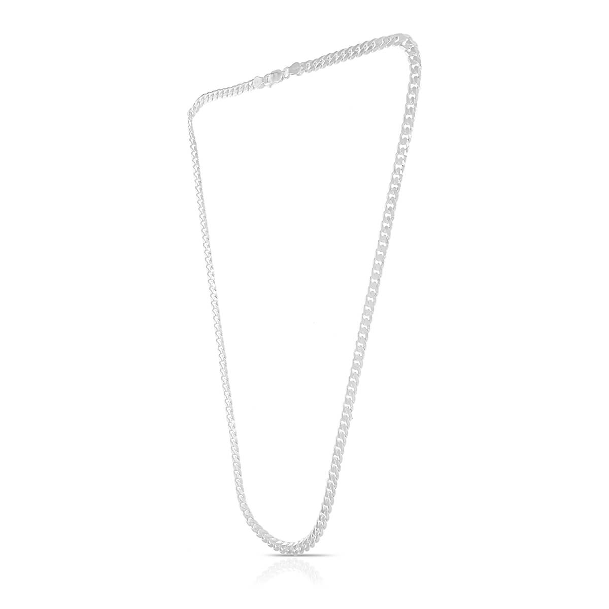 Timeless Elegance Silver Mens Chain