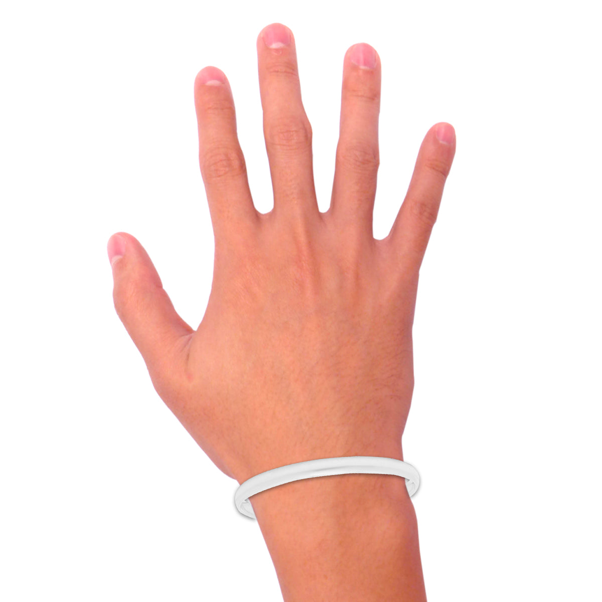 Polished Sauve Silver Men's Bracelet