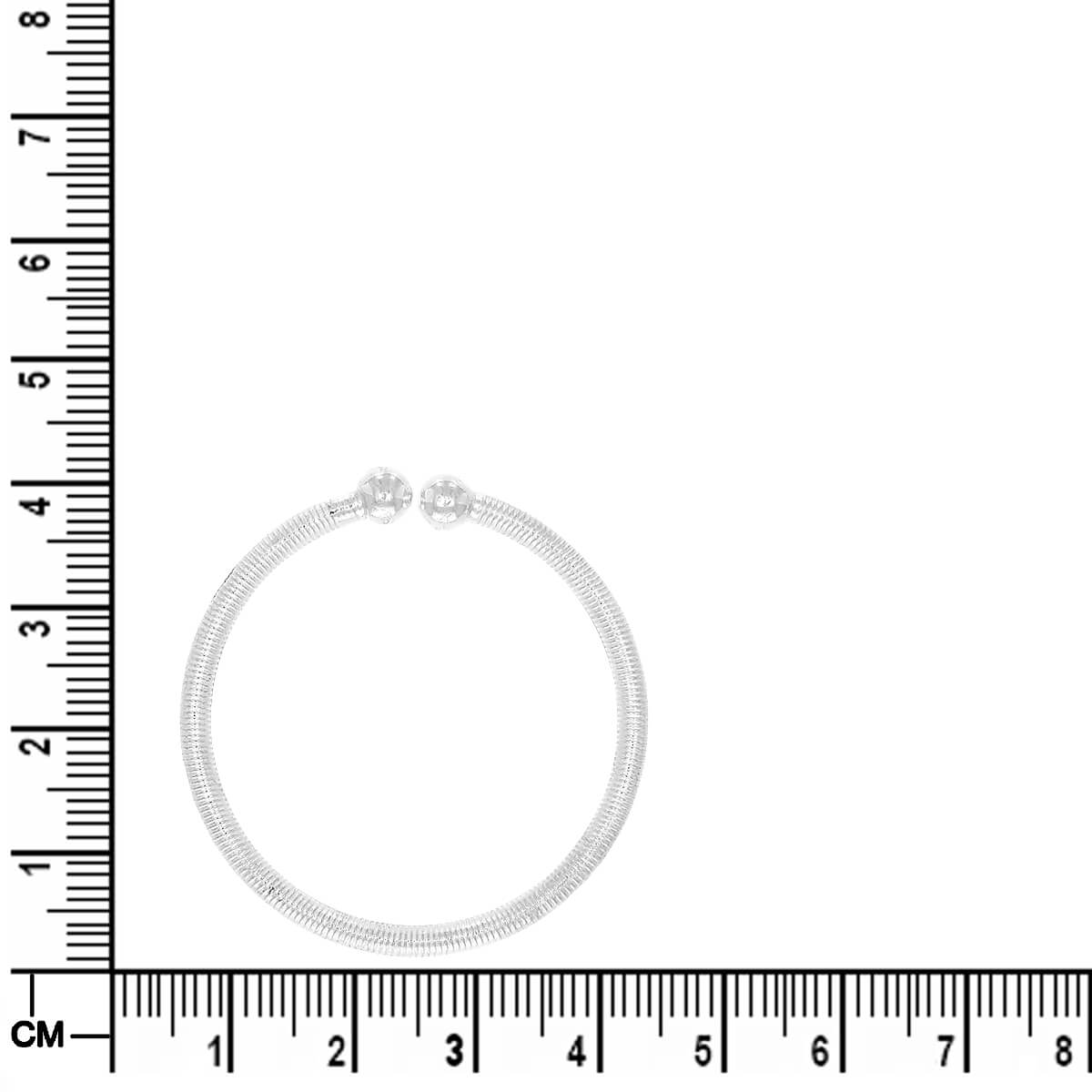 Lusturous Silver Kadli for Kids