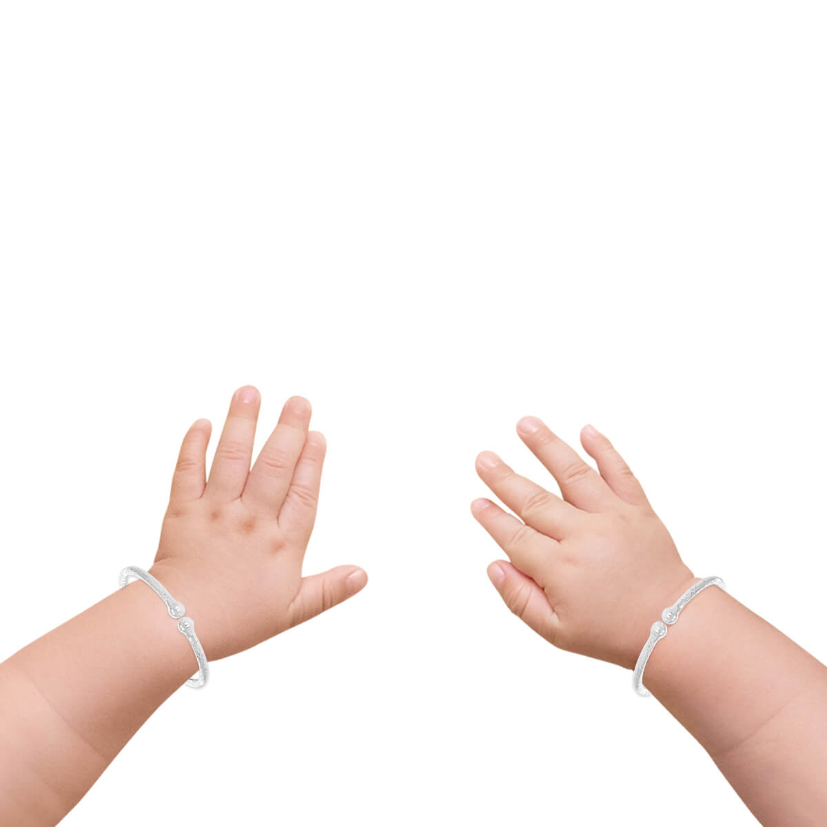 Luxe and Adorable Silver Kadli for Kids