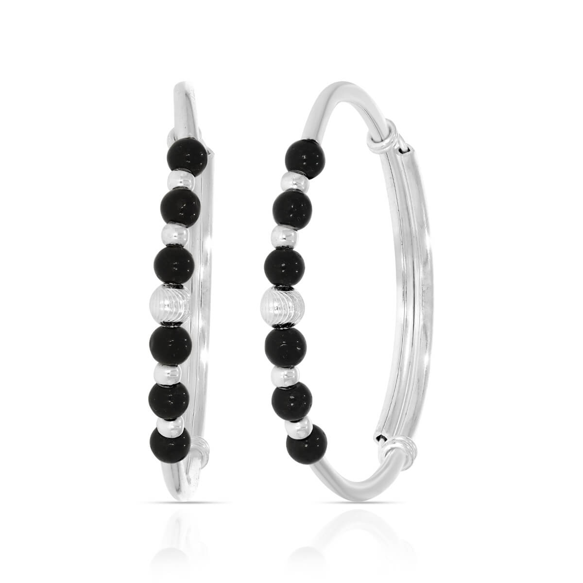 Cheerful Glow Silver Kadli for Kids