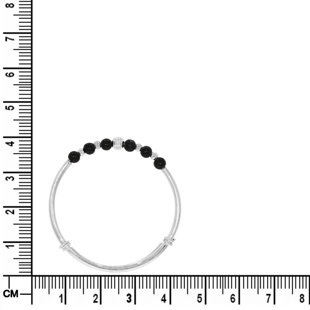 Cheerful Glow Silver Kadli for Kids