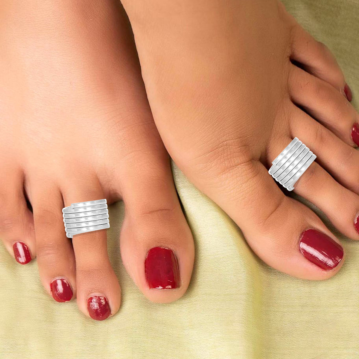 Silver Toe Rings