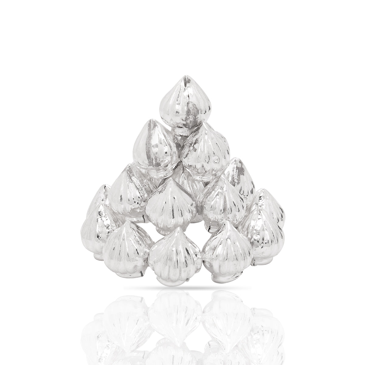 Shimmering Grace Silver Modak