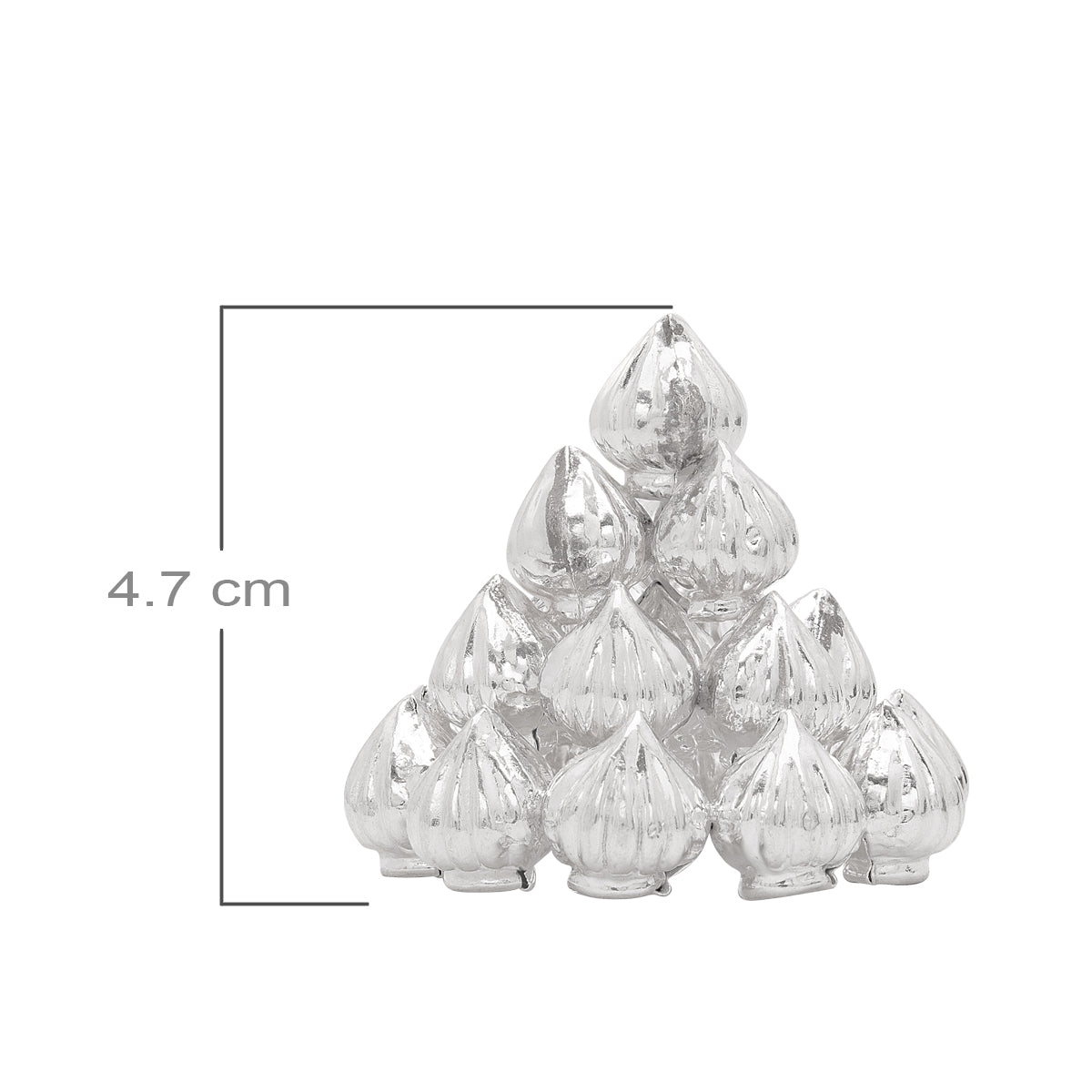 Shimmering Grace Silver Modak
