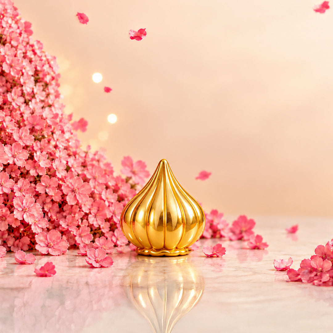 Gold Plated Silver Modak
