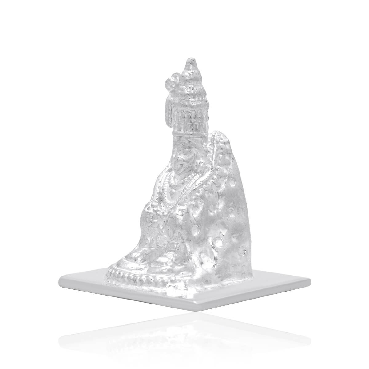 Benevolent Silver Shine Tuljabhavani Idol