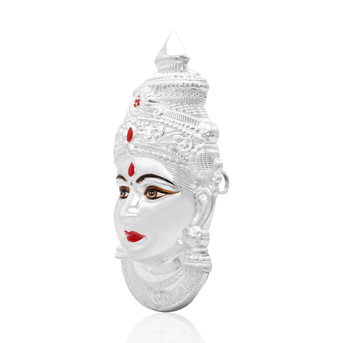 Auspicious Glow Silver Laxmi Idol