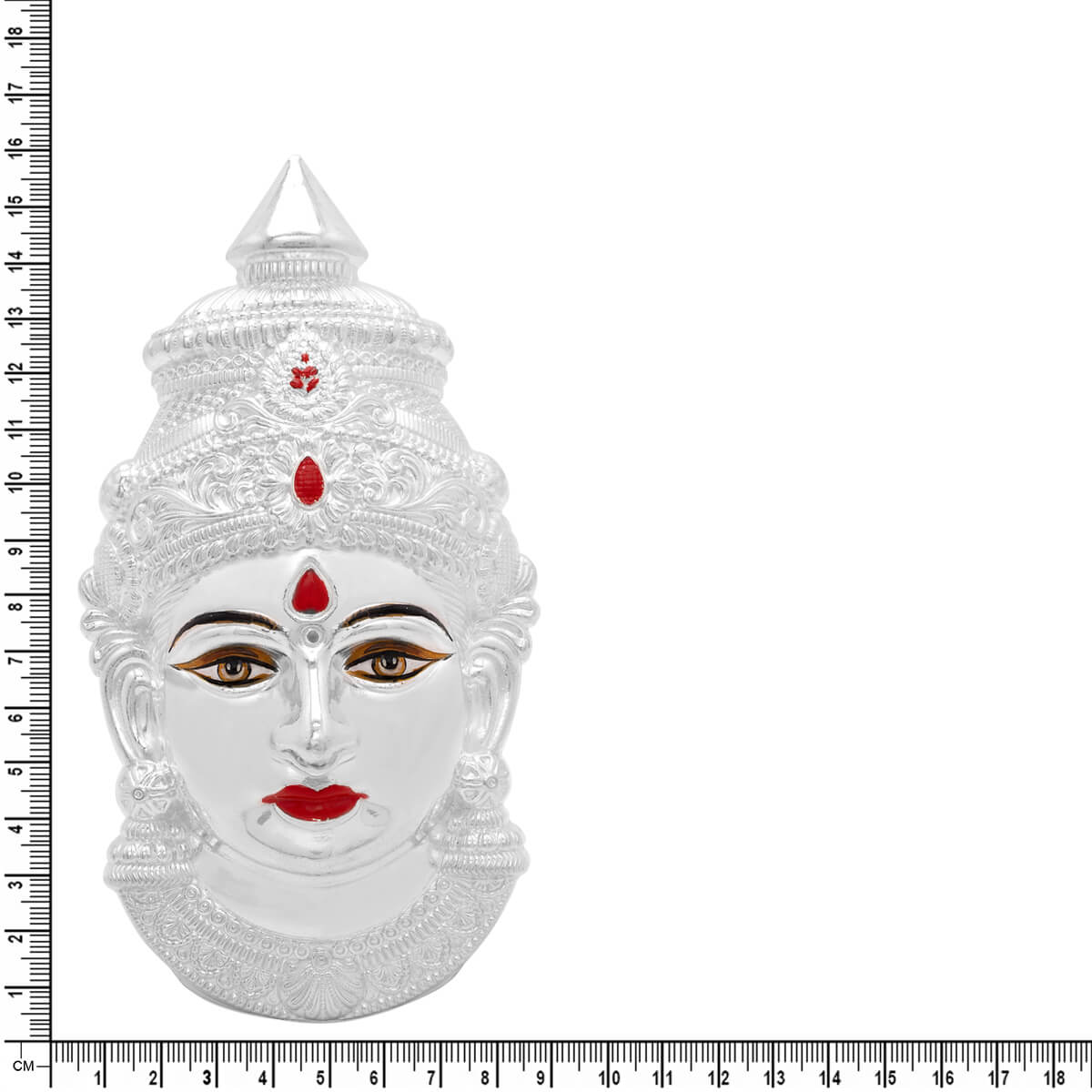 Auspicious Glow Silver Laxmi Idol