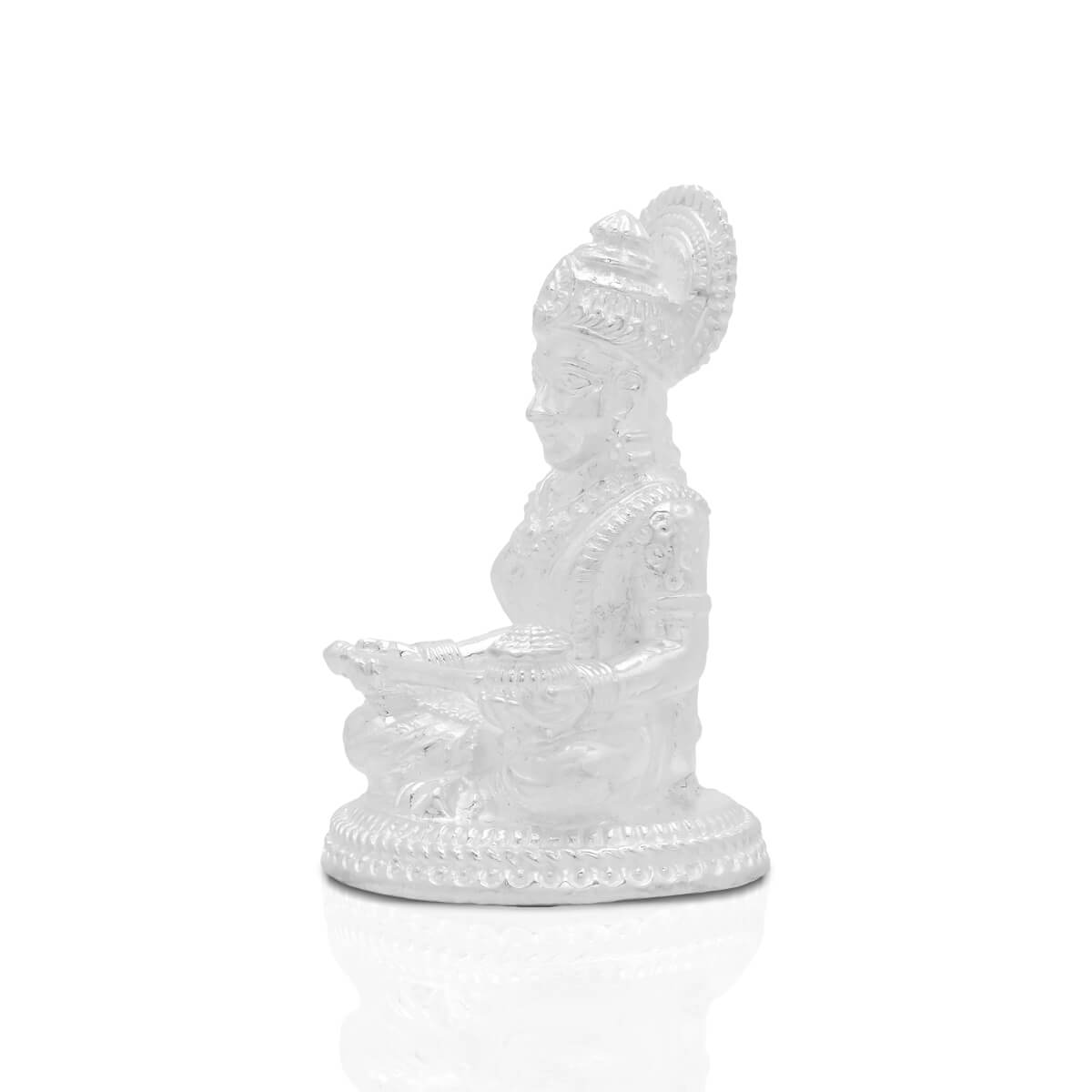 Gracious Shimmer Silver Annapurna Idol