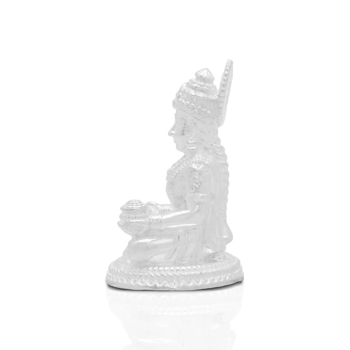 Gracious Shimmer Silver Annapurna Idol