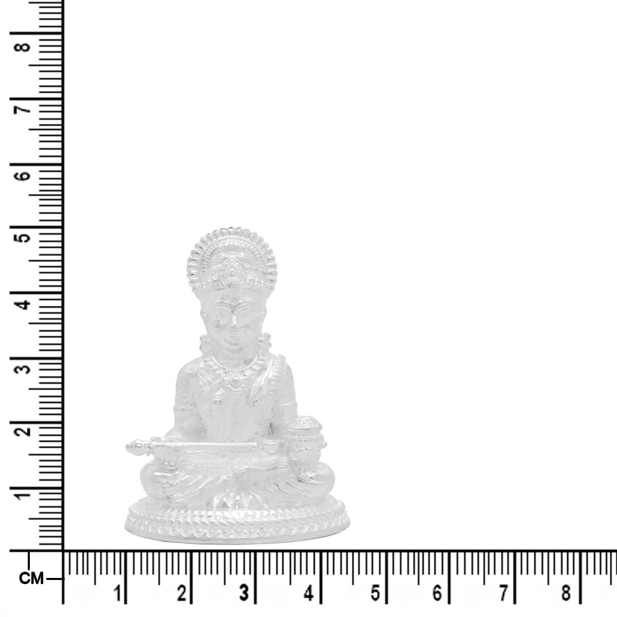 Gracious Shimmer Silver Annapurna Idol