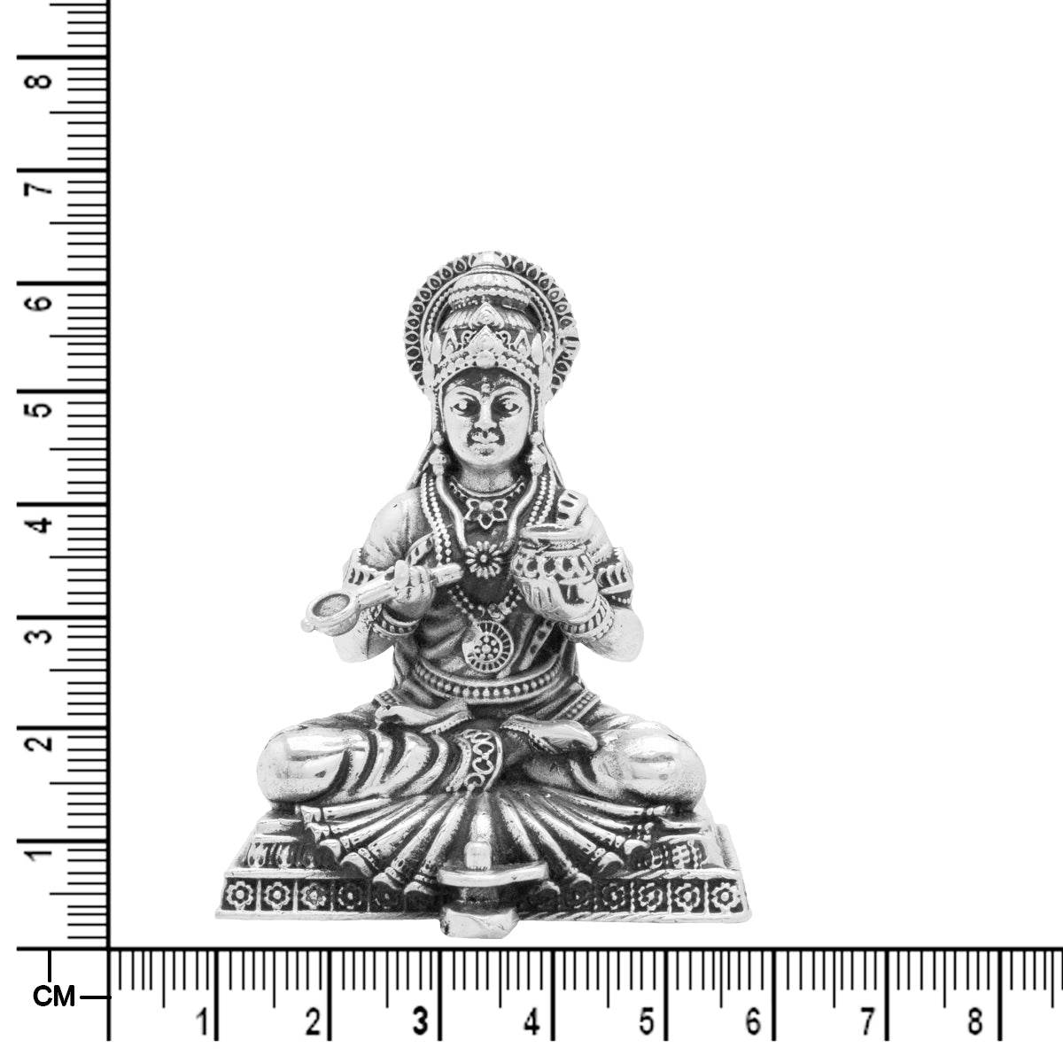 Majestic Divinity Silver Annapurna Idol