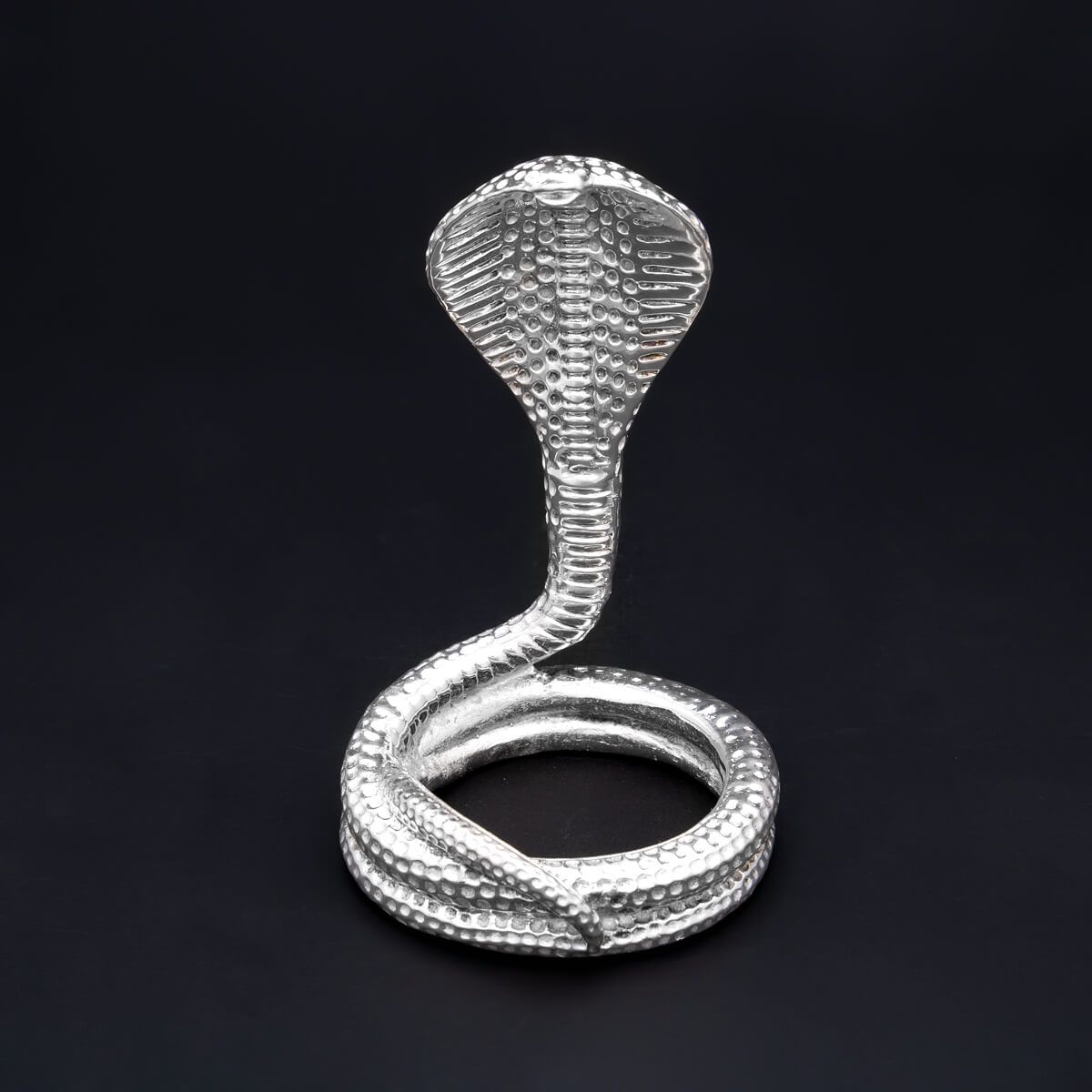 Sterling Divinity Holy Silver Naag Idol