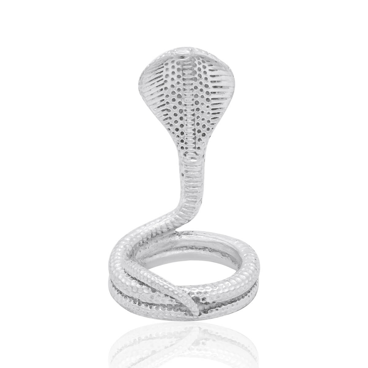 Sterling Divinity Holy Silver Naag Idol