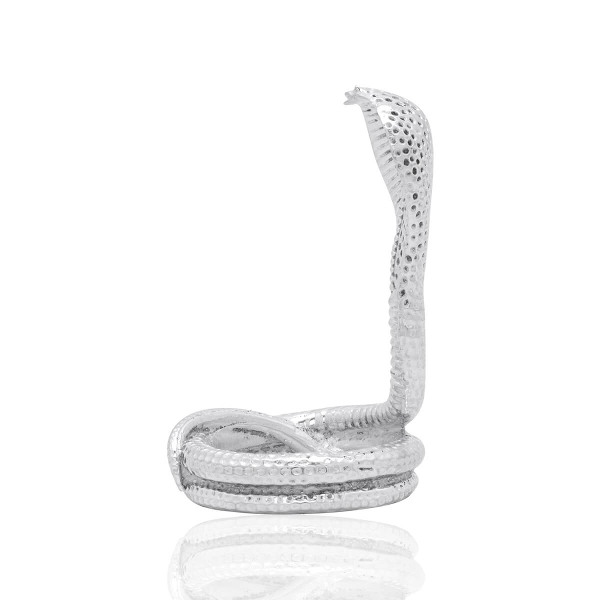Sterling Divinity Holy Silver Naag Idol