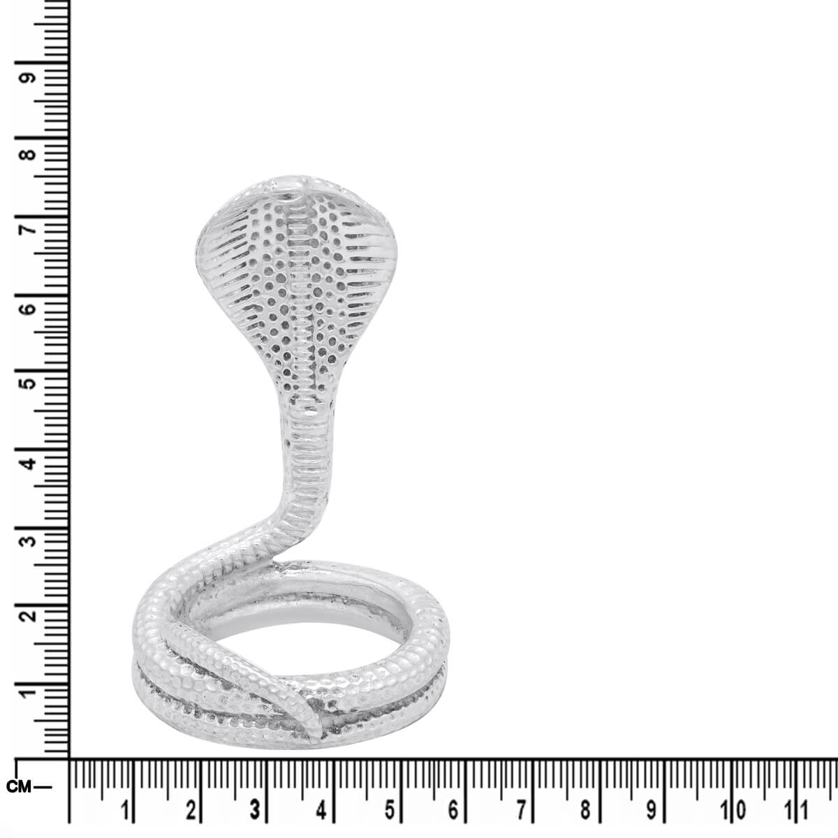Sterling Divinity Holy Silver Naag Idol