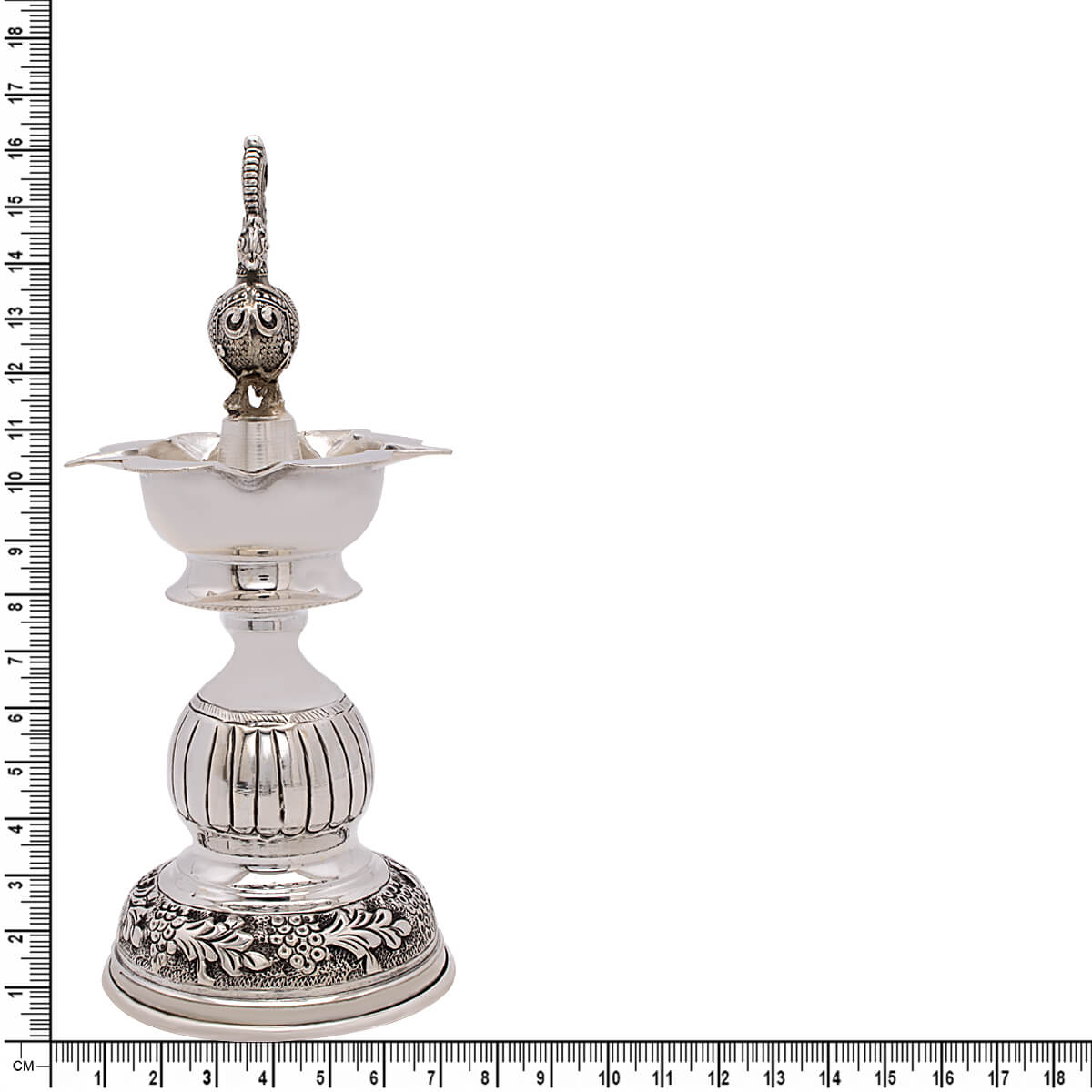 Marvelous Peacock Radiance Silver Samai