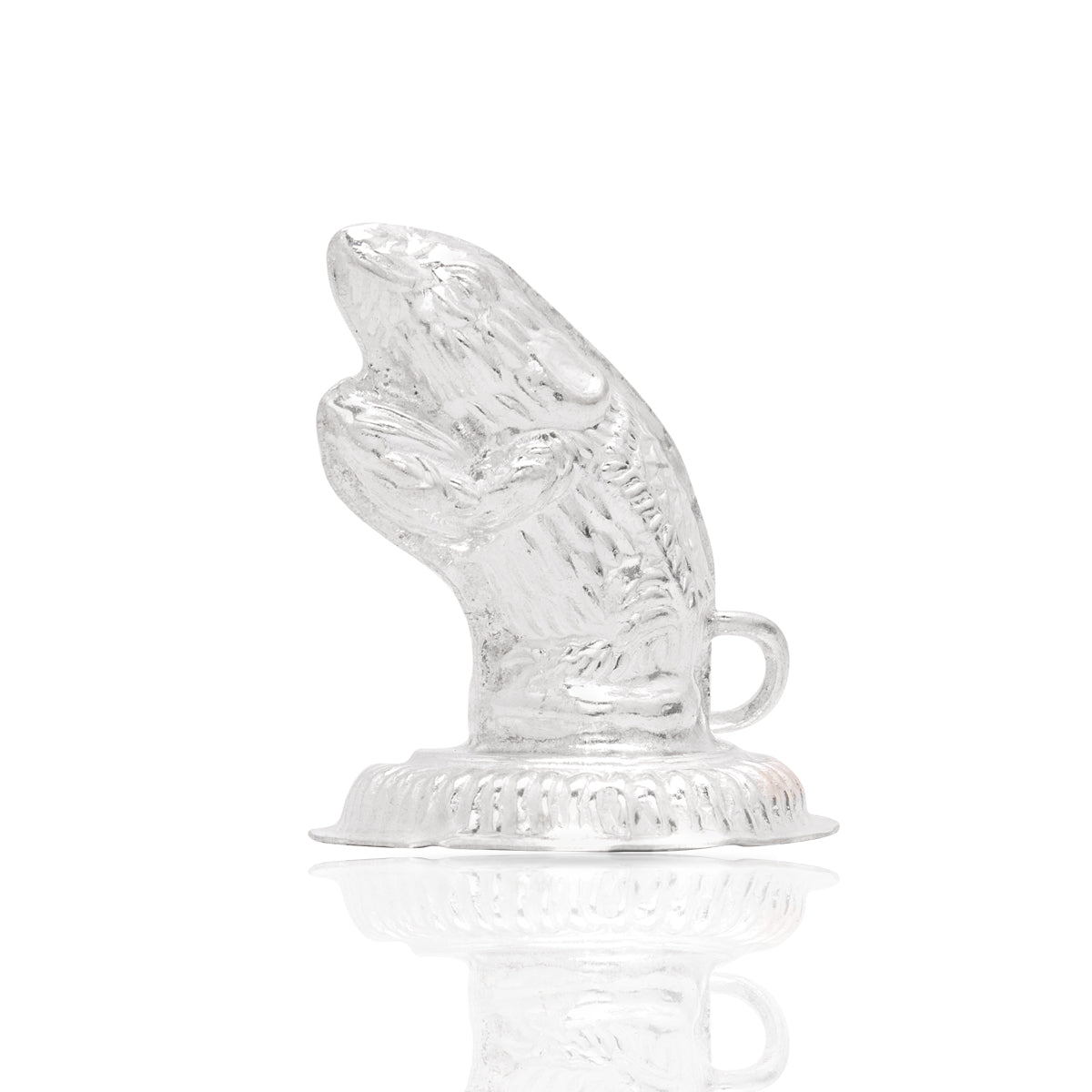 Petite Shimmering Silver Mushak