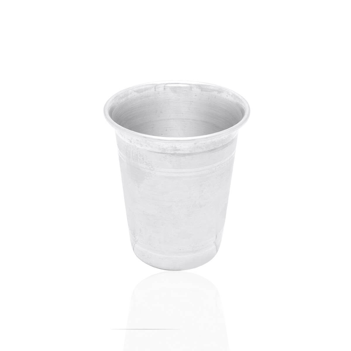 Glossy Grace Silver Glass