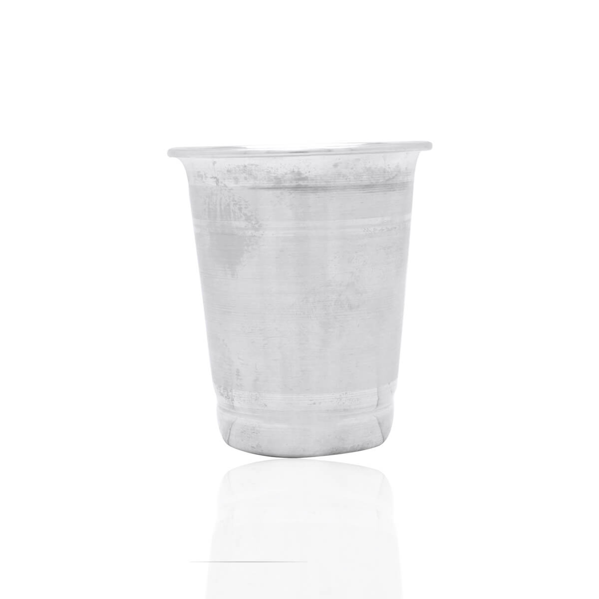 Glossy Grace Silver Glass