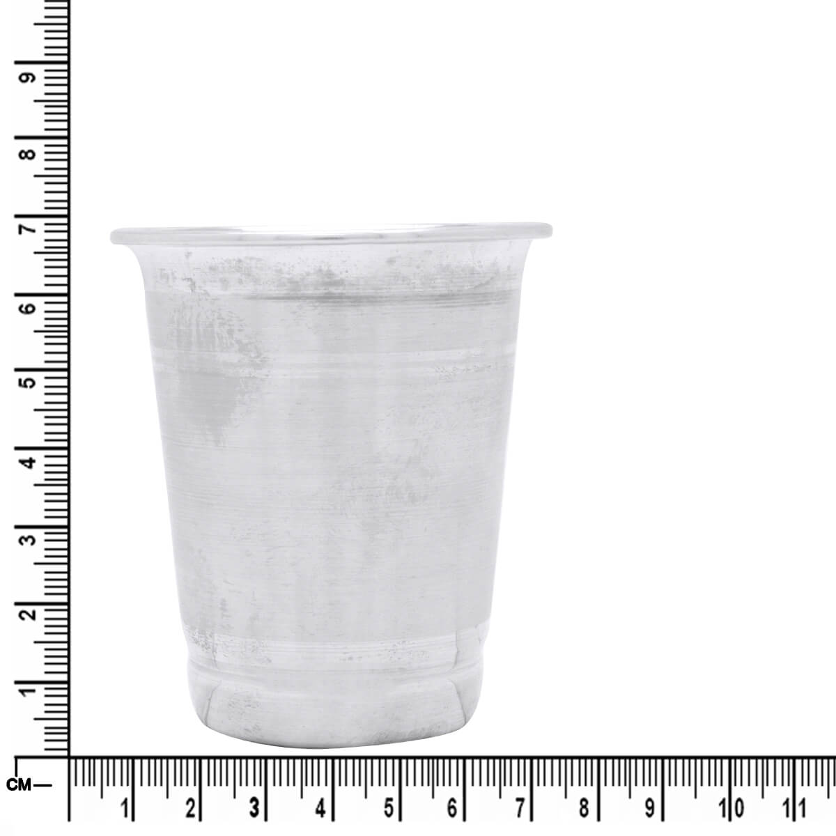 Glossy Grace Silver Glass