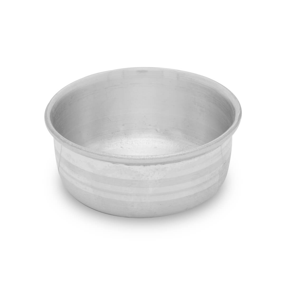Smooth Shimmer Silver Bowl