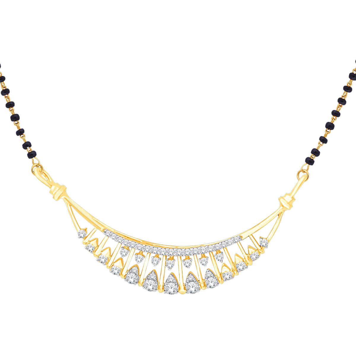 Dainty Dew Drops Diamond Tanmaniya Pendant