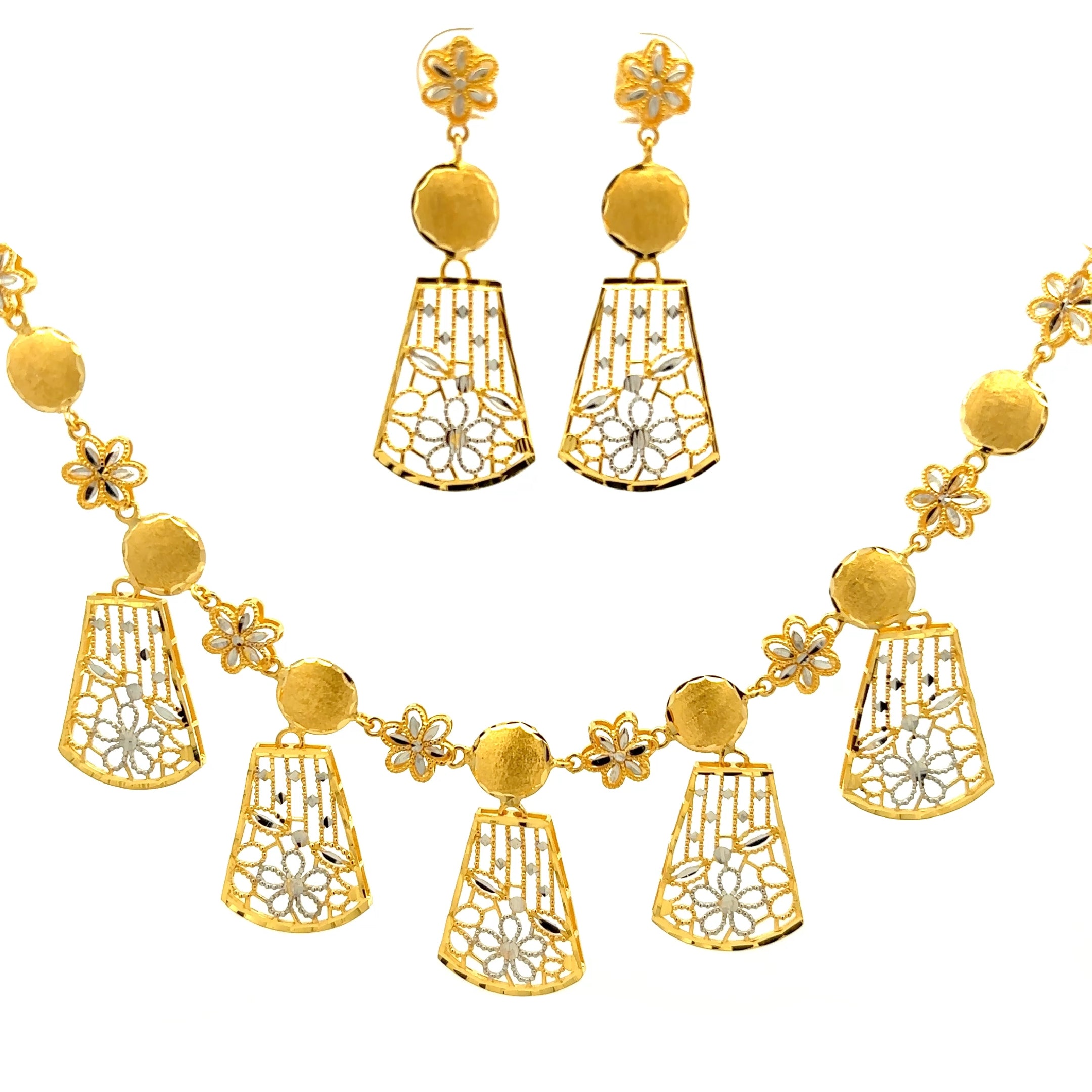 Gold Necklace Set