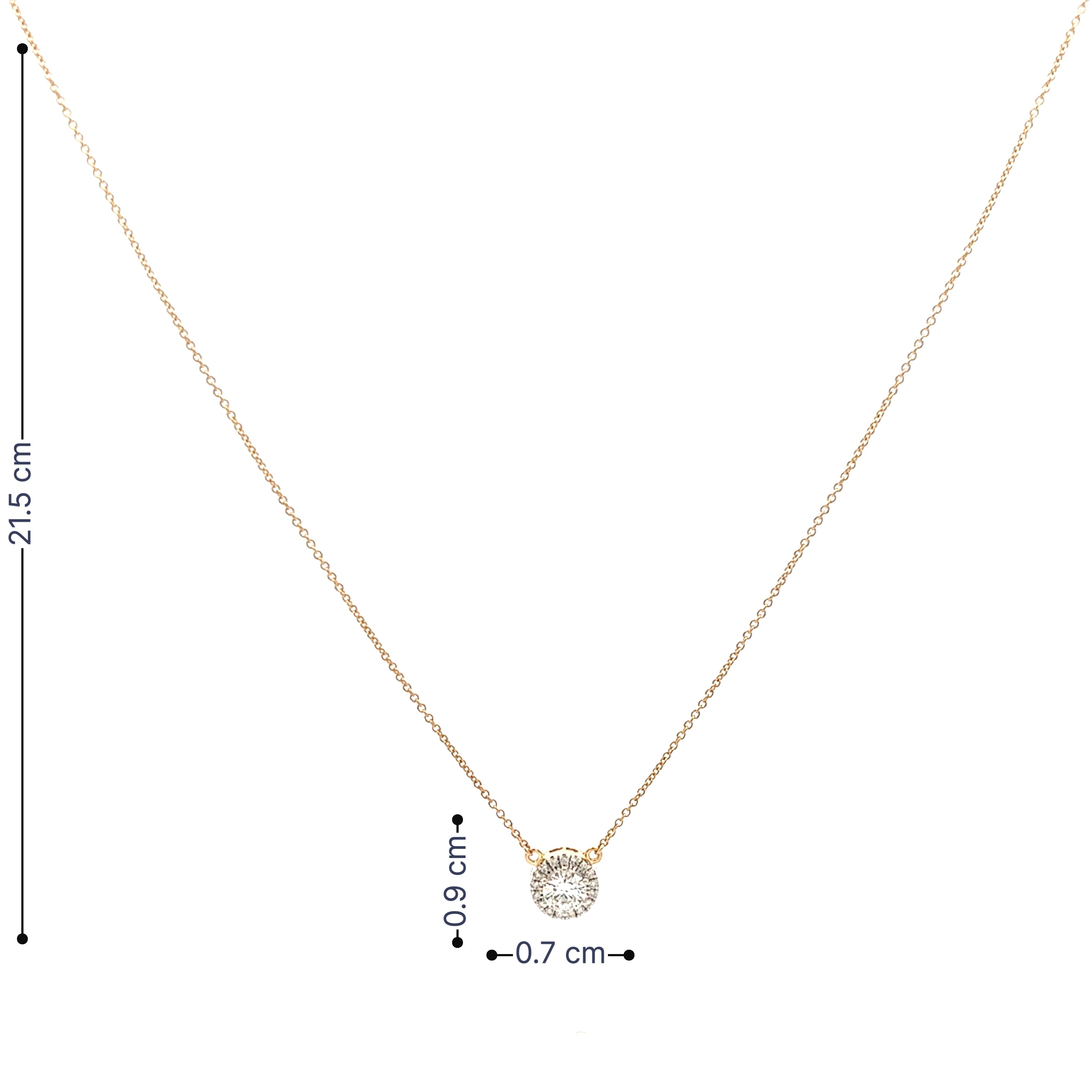 Glamorous Shine Lab Grown Diamond Pendant