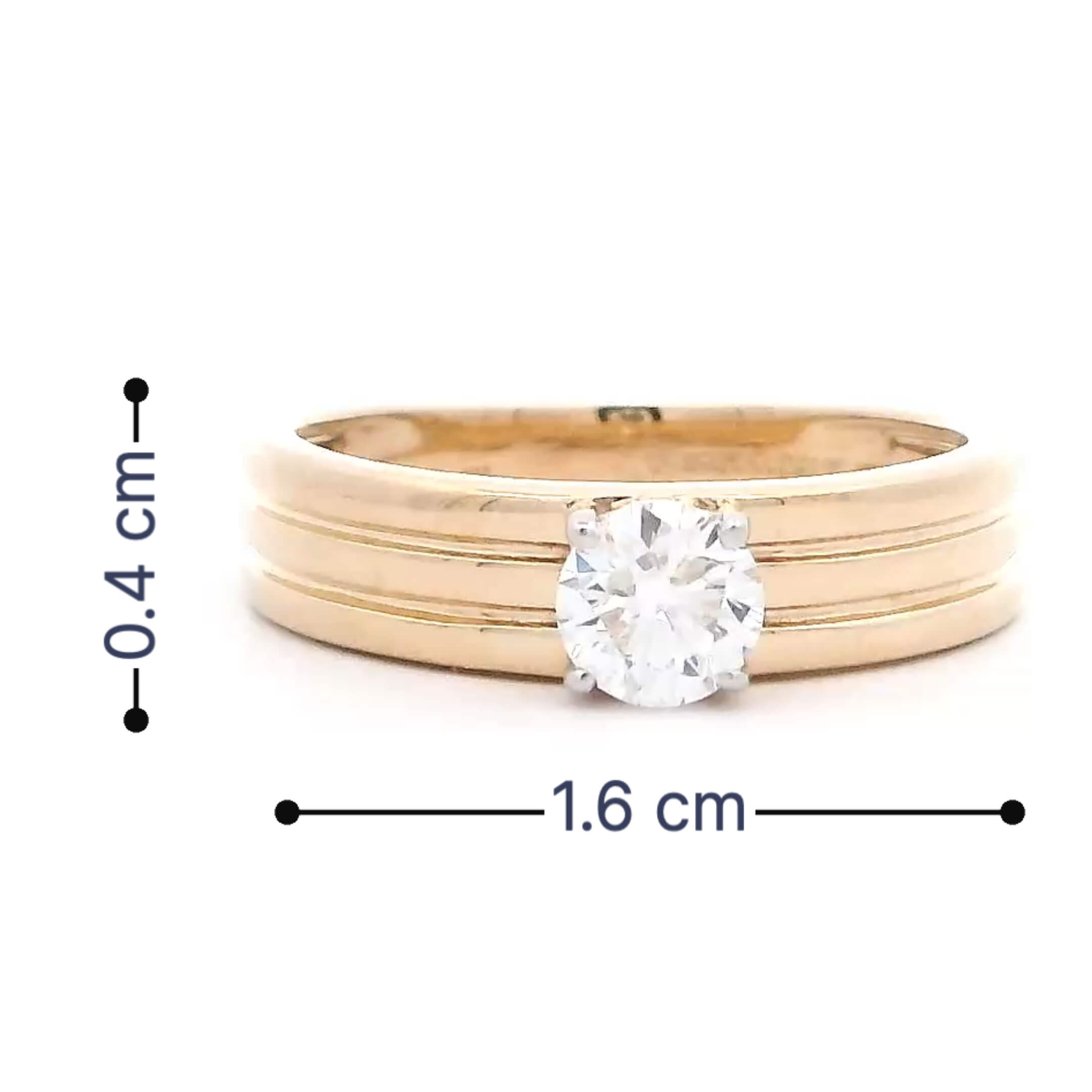 Minimalist Shine 9K Women Lab Grown Diamond Ring