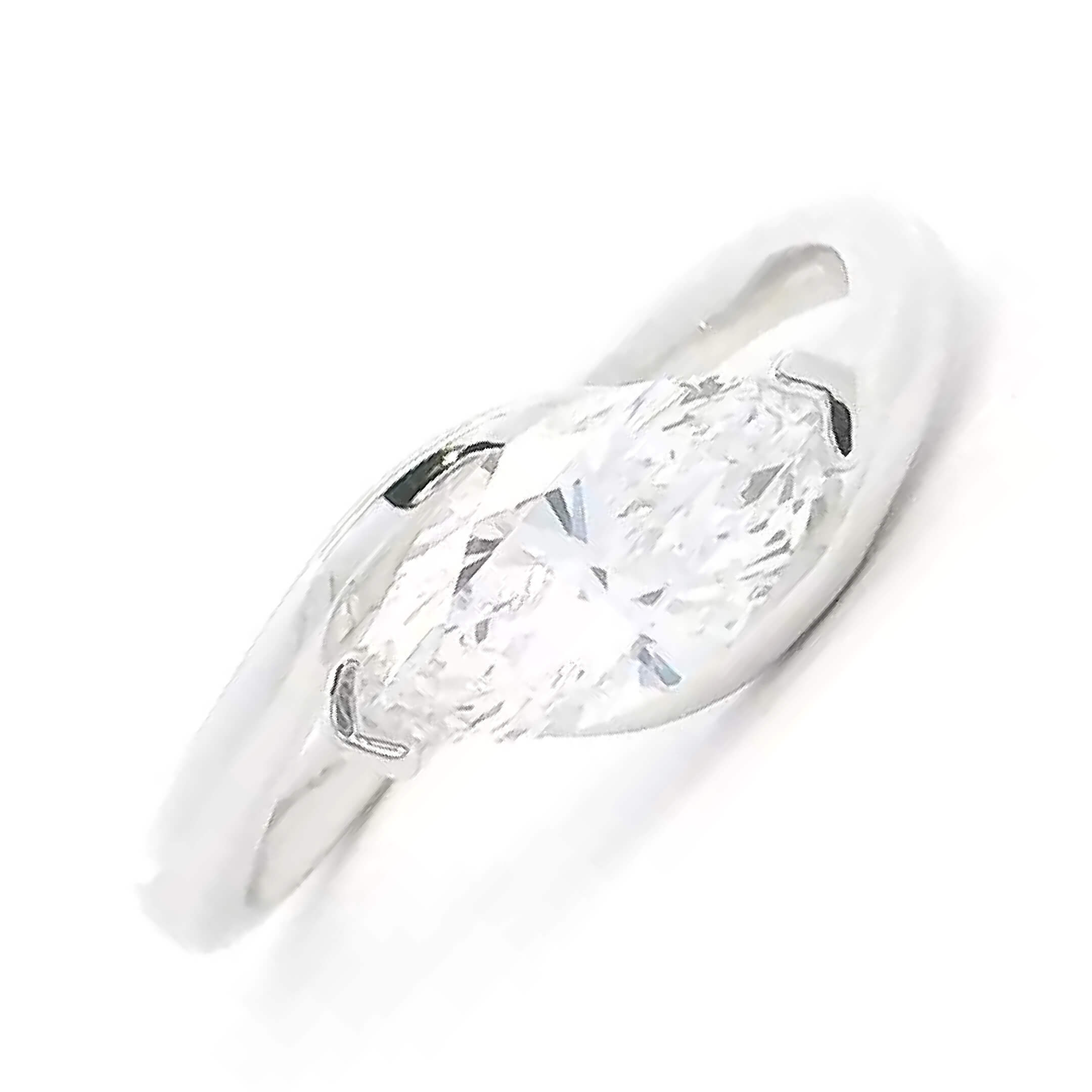 Enticing Shine 9K Women Lab Grown Diamond Ring