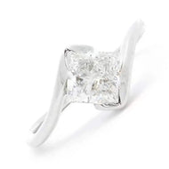Exquisite Glow 9K Women Lab Grown Diamond Ring