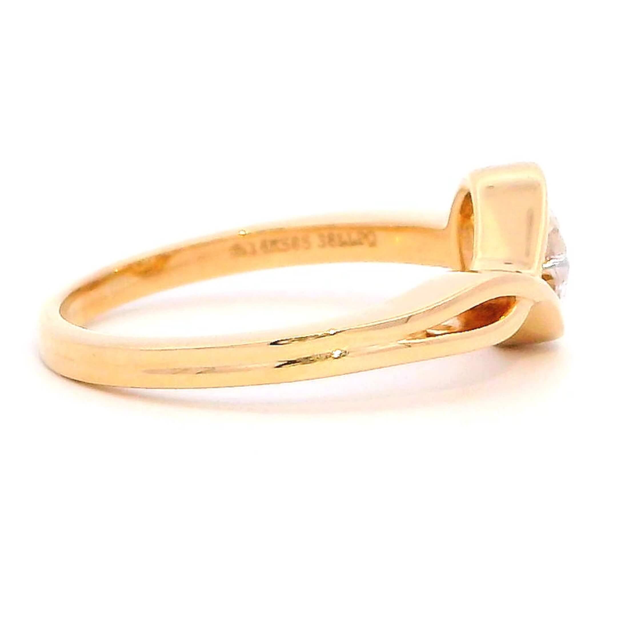 Gleeful Glow 14K Women Lab Grown Diamond Ring