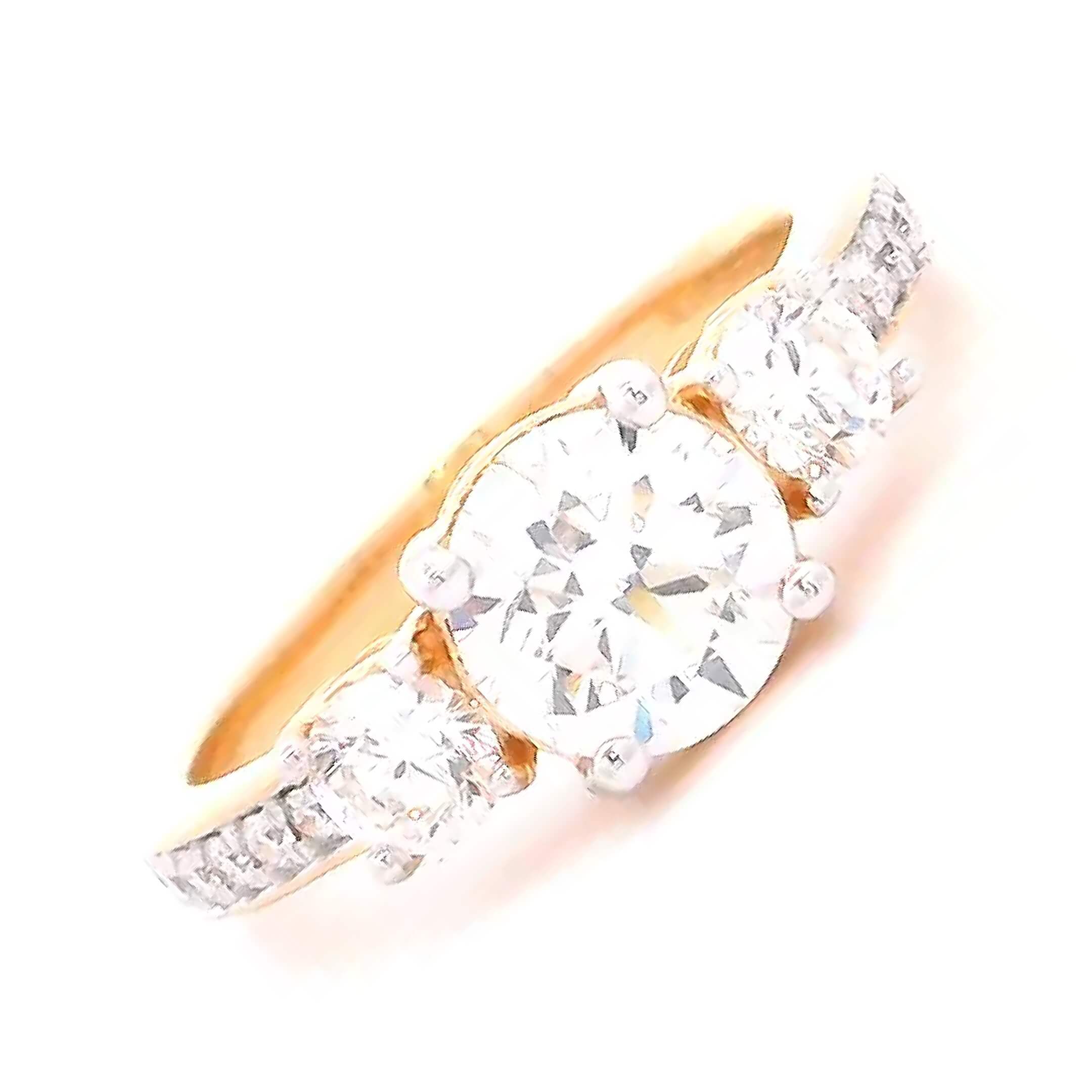 Opulent Delight Lab Grown Diamond Ring