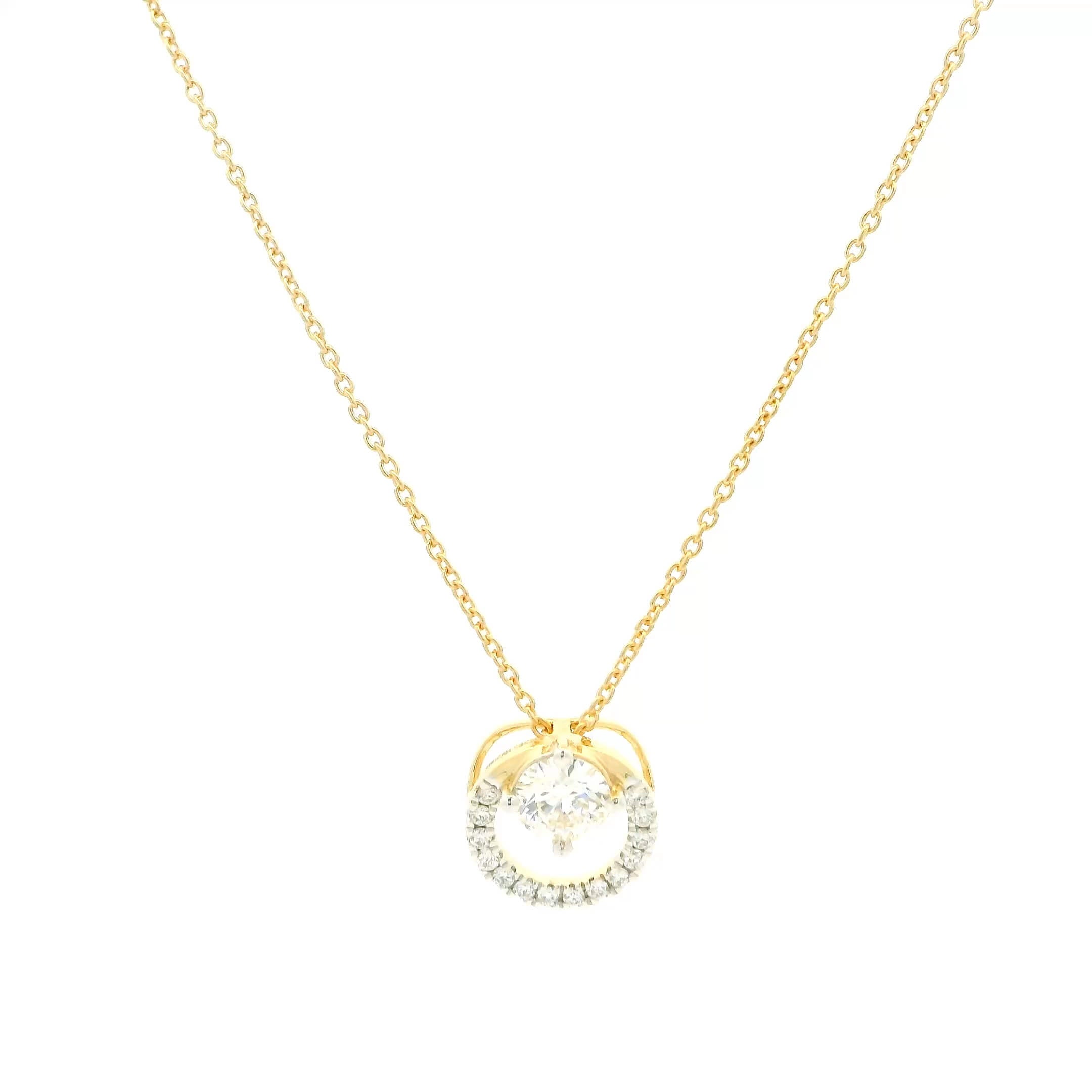 Ravishing Shine Lab Grown Diamond Pendant