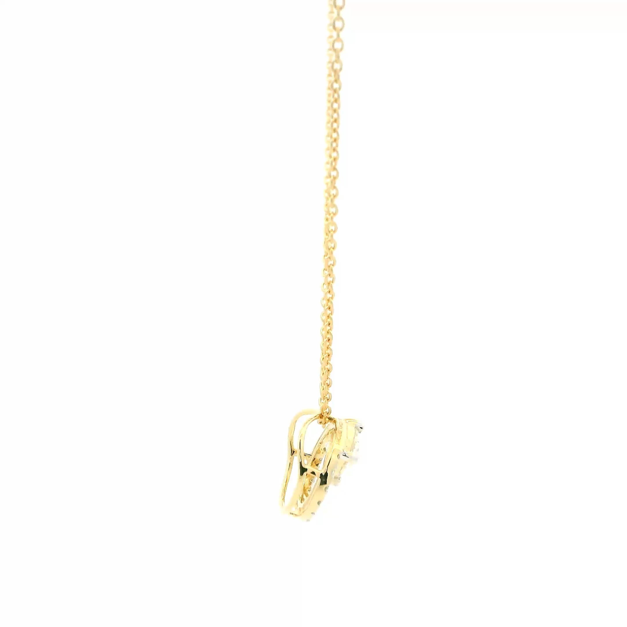 Ravishing Shine Lab Grown Diamond Pendant
