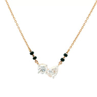 14K Lab Grown Diamond Mangalsutra