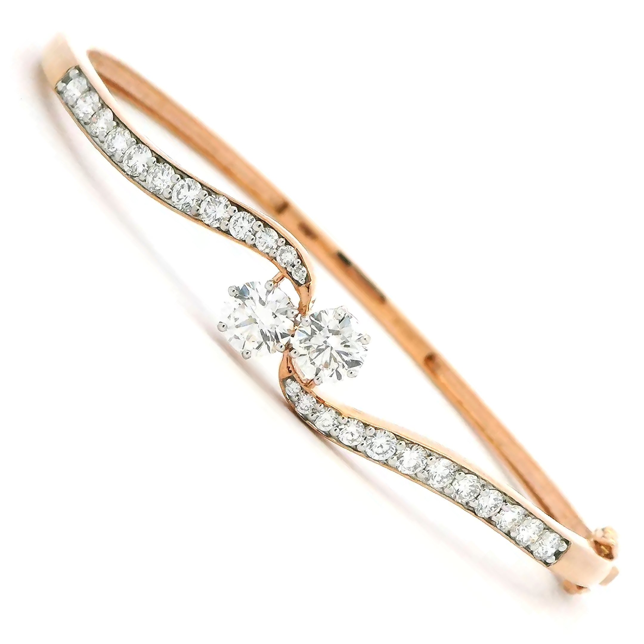 Sleek Shimmer Lab Grown Diamond Bracelet