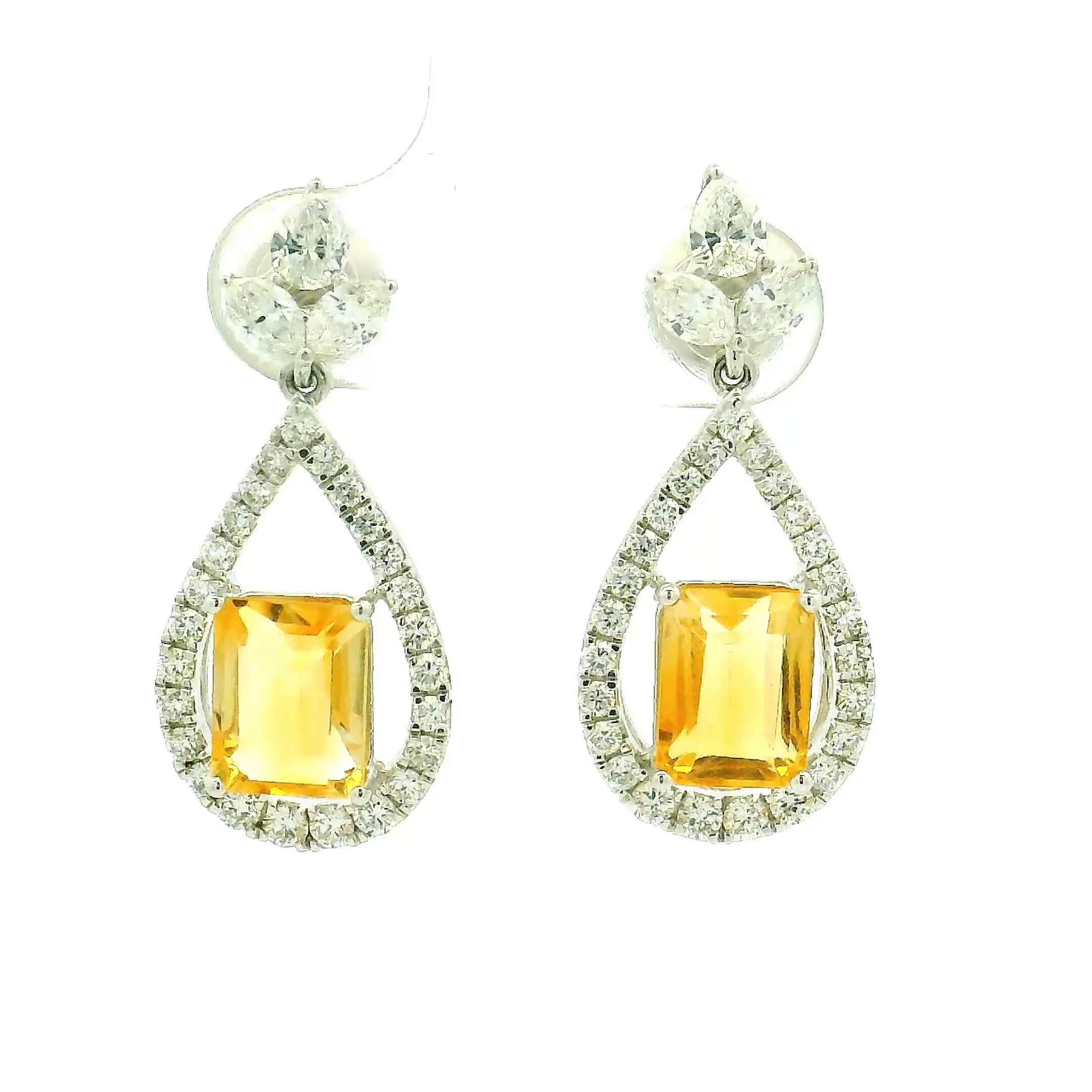9K Lab Grown Diamond Earrings