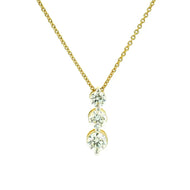 9K Lab Grown Diamond Pendant